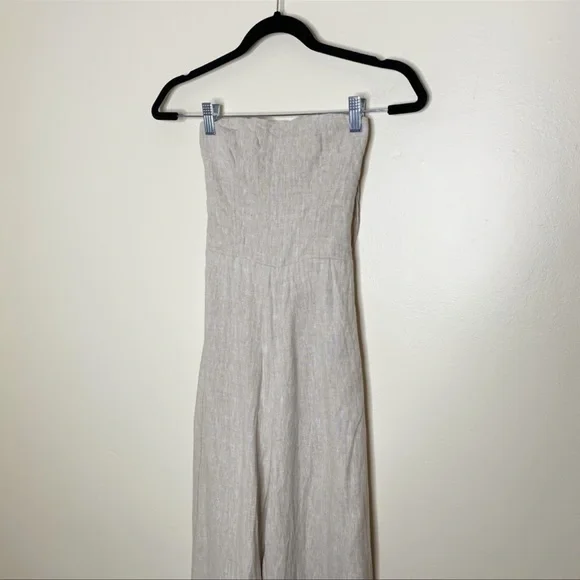Reformation Beige Jumpsuit - Picture 7 of 7